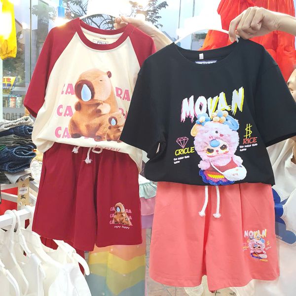  Bộ thun đùi siêu dễ thương cho mẹ và bé mặc diện Tết chung đôi S30 _ Beekids 