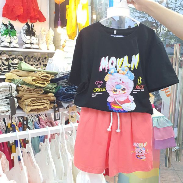  Bộ thun đùi siêu dễ thương cho mẹ và bé mặc diện Tết chung đôi S30 _ Beekids 