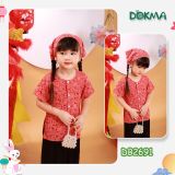 Bộ bà ba cho bé gái từ 12 đến 25kg DB13 _ Beekids 