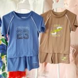  Đồ bộ đùi thể thao poly thông hơi cao cấp cho bé trai  DK04 _ Beekids 