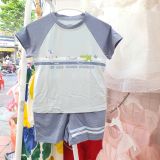  DK02 _ Đồ bộ đùi cho bé trai và bé gái từ 6kg đến 14kg họa tiết hoạt hình đáng yêu _ Beekids 