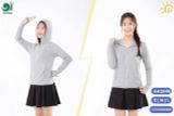  Áo khoác chống nắng cao cấp cho nữ chất mềm mại, thoáng mát chống nắng UPF 50+ K09 _ Beekids 