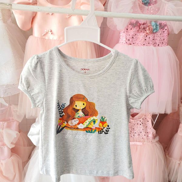  Áo thun cho bé gái từ 10kg đến 18kg chất cotton mịn mát A19 _ Beekids 