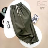  Q20 _ Quần ống suông cho Mẹ và Bé gái tuổi teen chất linen mềm mát _ Beekids 