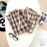  Q19 _ Quần caro ống suông cho bé gái tuổi teen phong cách năng động _ Beekids 