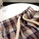  Q19 _ Quần caro ống suông cho bé gái tuổi teen phong cách năng động _ Beekids 