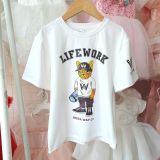 A26 _ Áo thun cotton cho bé và gia đình in chữ thời trang _ Beekids 