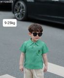  A27 _ Áo polo cho bé phối túi trước ngực in hình Marvel cực ngầu _ Beekids 