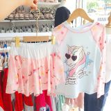  BB06 _ Đồ bơi bé gái dài tay họa tiết ngựa Pony dễ thương _ Beekids 