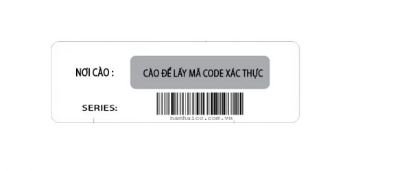 In thẻ cào code biến đổi cho giải thưởng có giá trị lớn