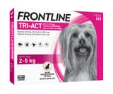 FRONTLINE TRIACT® size XS cho chó từ 2 - 5kg (0.5ml/ống x 3 ống/hộp)