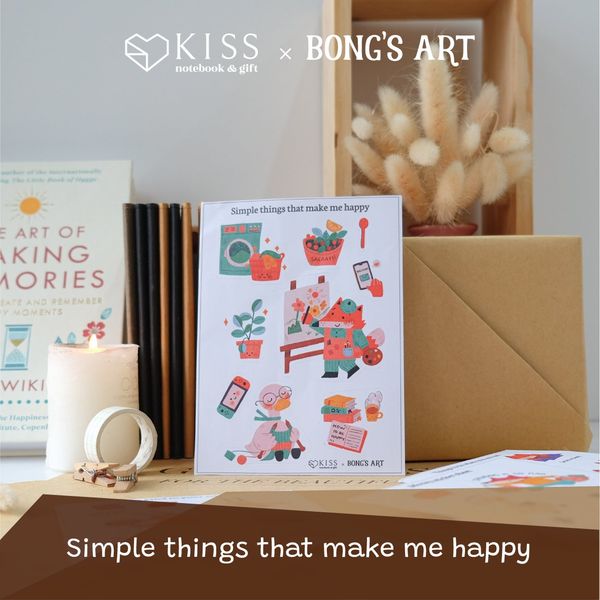  Sticker Trang Trí Fulfilling Your Day 