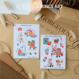  Sticker Trang Trí Fulfilling Your Day 