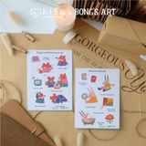  Sticker Trang Trí Fulfilling Your Day 