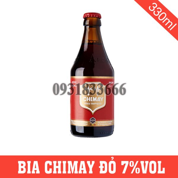 Bia Bỉ Chimay Đỏ 7% Chai 330ml