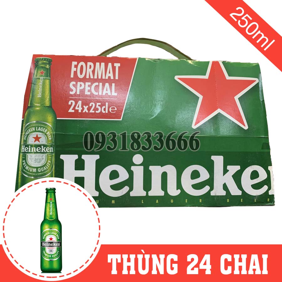 BIA HEINEKEN PHÁP 250ML- Thế Giới Đồ Uống – Cao Minh