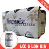 [LỐC 6] Bia Bỉ Hoegaarden White 4.9% Lon 330ml