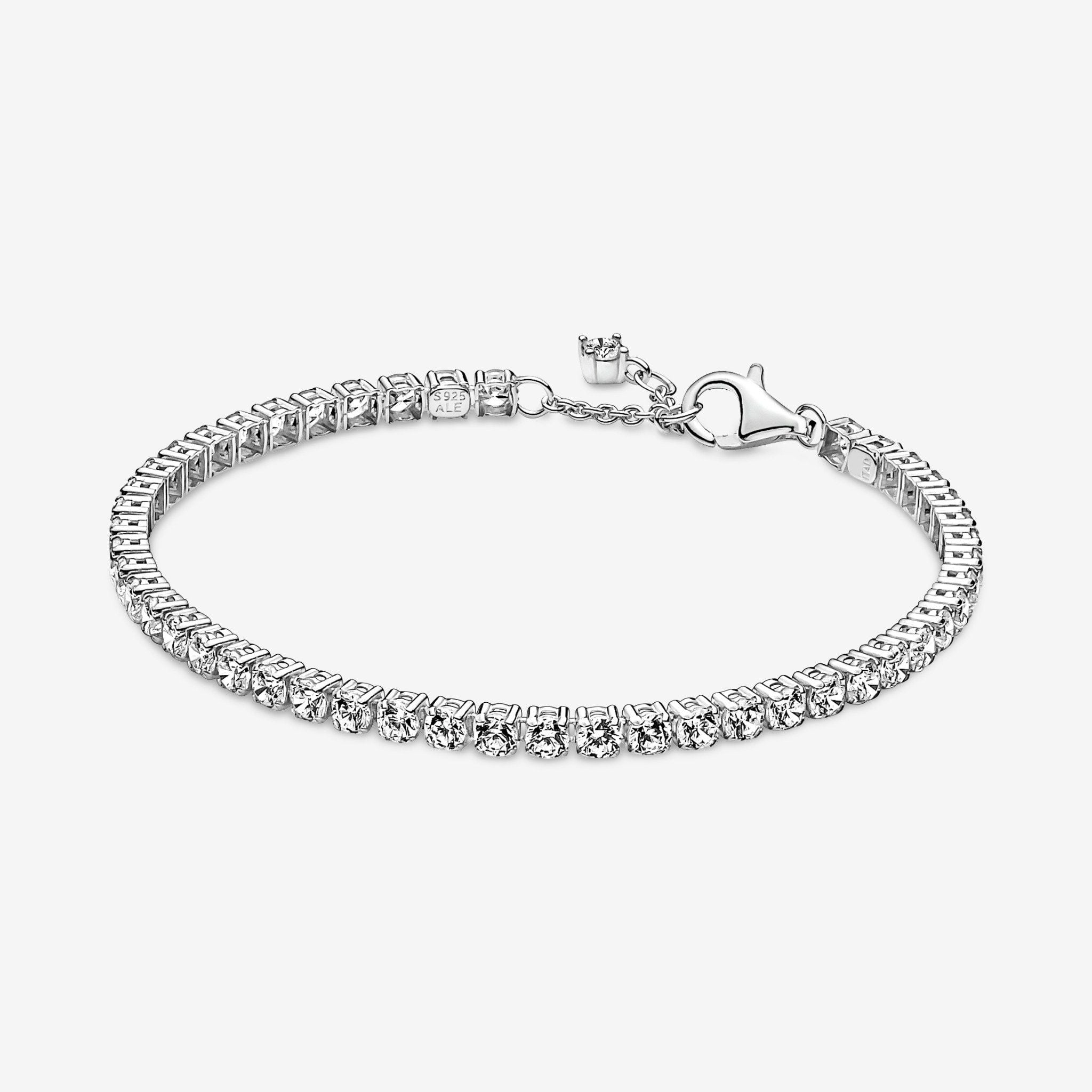 Vòng Tay Pandora Timeless Tennis Bạc Đính Đá