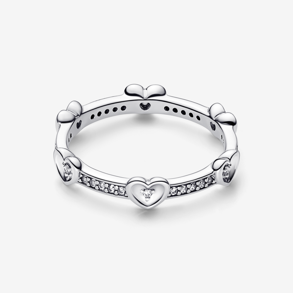 Nhẫn Bạc Pandora Moments Đính Trái Tim - Pandora