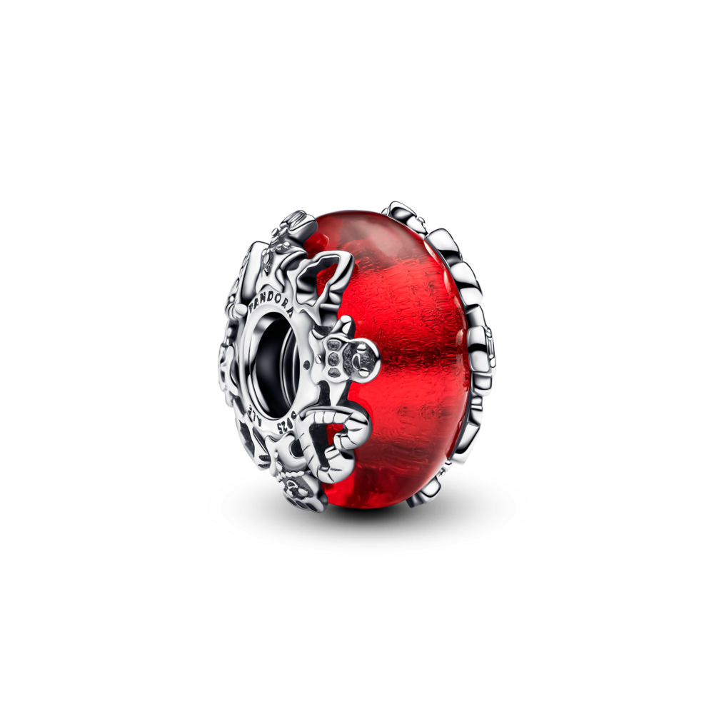 Charm Bạc Murano Đỏ Giáng Sinh - Pandora