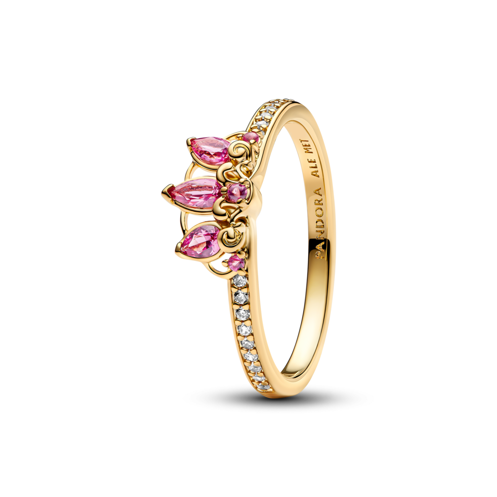 Nhẫn Disney Công Chúa Rapunzel Mạ Vàng 14K - Pandora