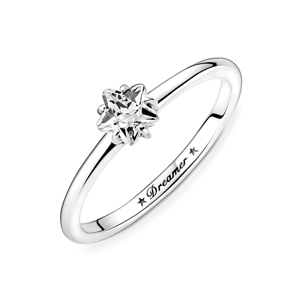 Nhẫn Bạc Pandora Đính Đá Hình Ngôi Sao - Pandora