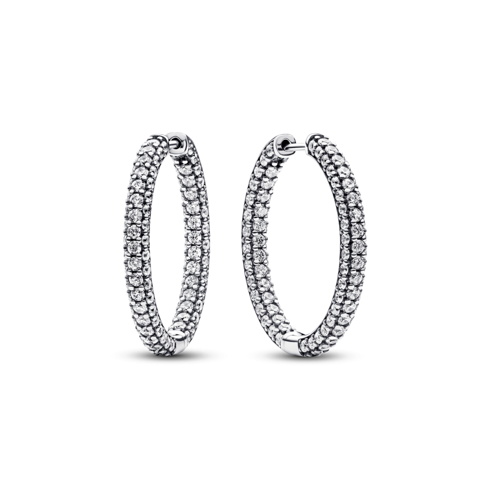 Hoa Tai Pandora Timeless Đính Đá Nhỏ - Pandora