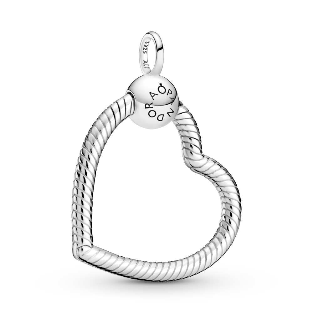 Mặt dây chuyền pandora bạc chìa khóa trái tim khắc thông điệp - Pandora