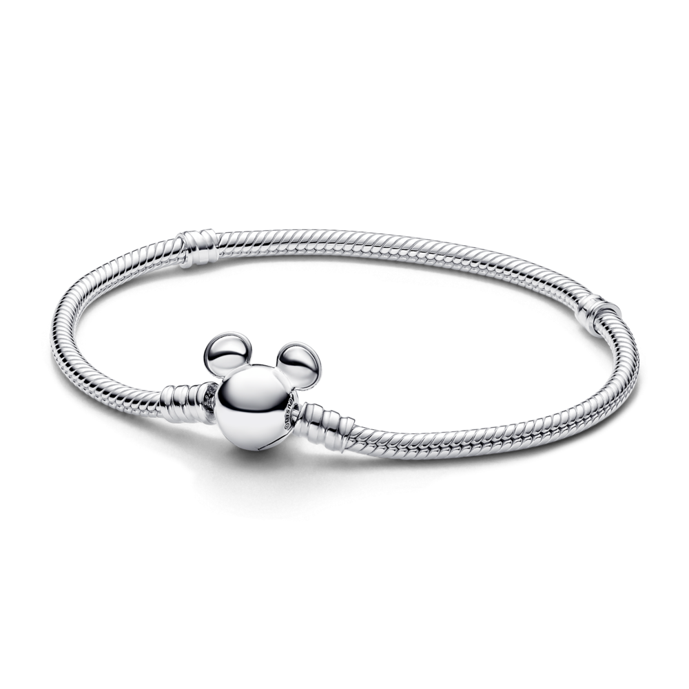 Vòng Tay Bạc Disney x Pandora Khóa Chuột Mickey - Pandora