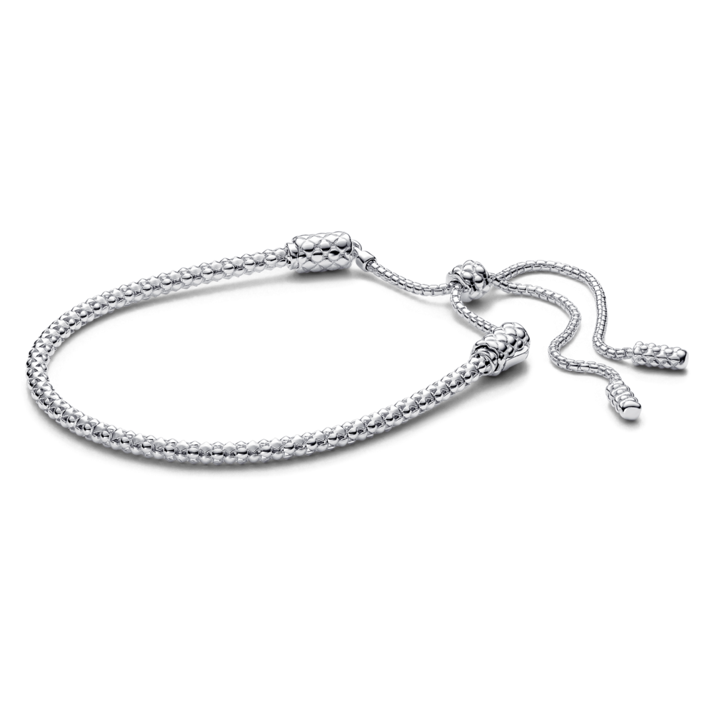 Vòng Pandora Moments Bạc Dạng Gai Dây Rút