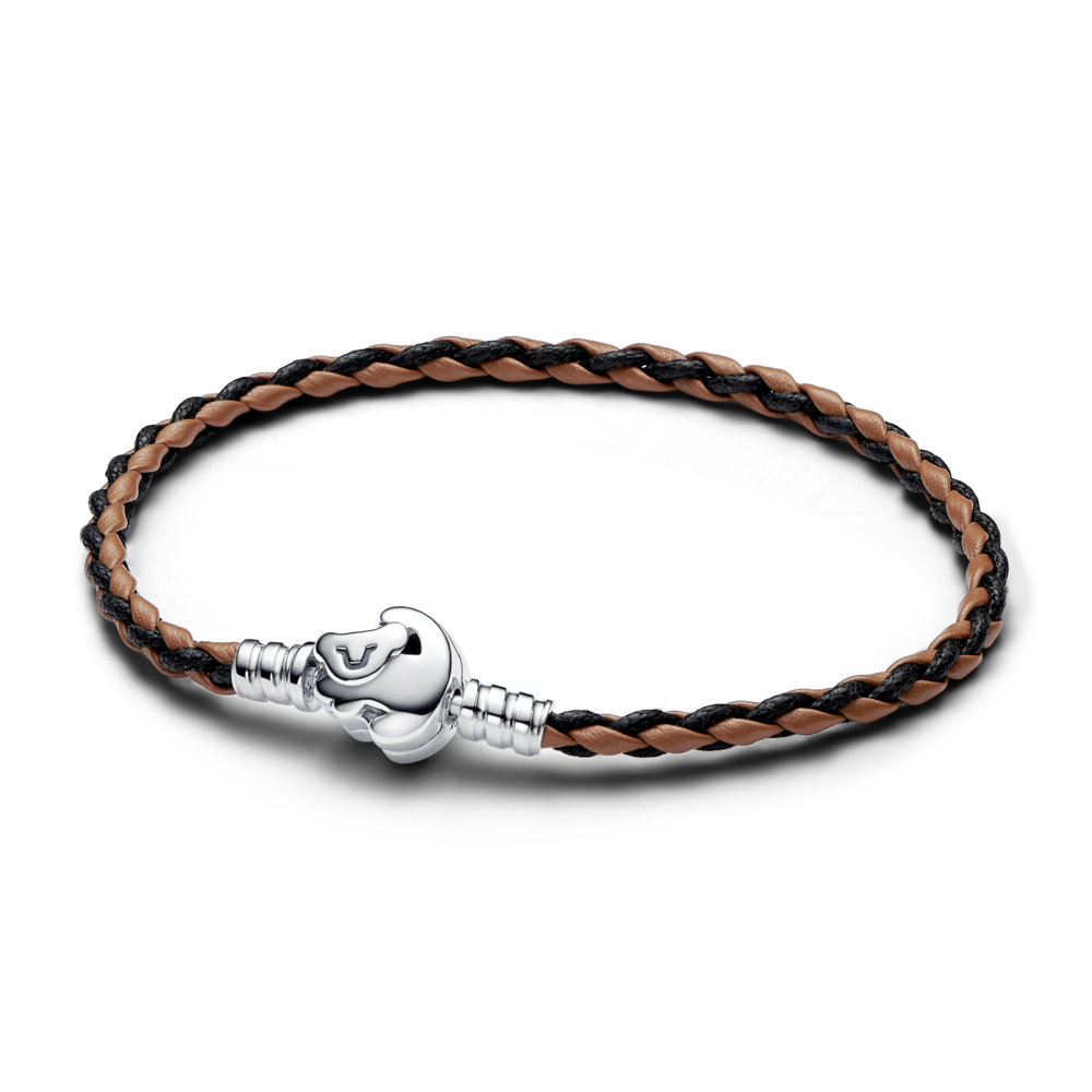 Vòng Tay Disney x Pandora Khóa Vua Sư Tử Dây Da - Pandora