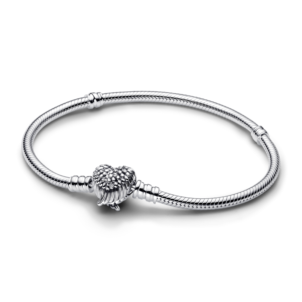 Vòng Tay Bạc Khóa Đôi Cánh Tự Do - Pandora