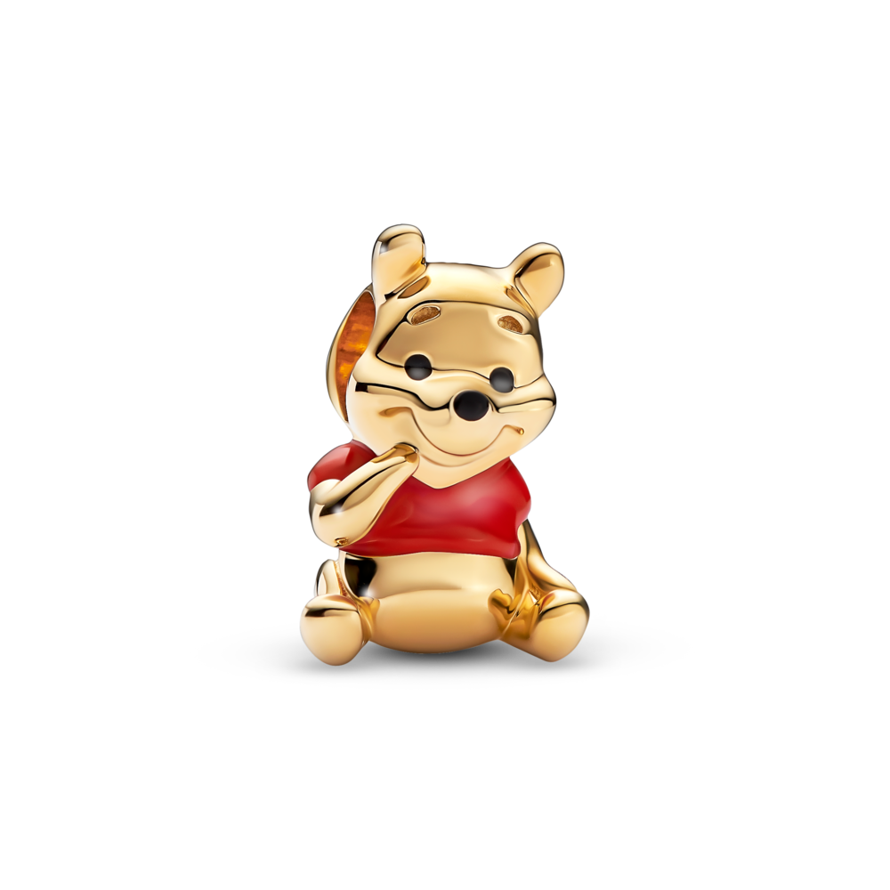Charm Disney x Pandora Gấu Pooh Mạ Vàng 14K - Pandora