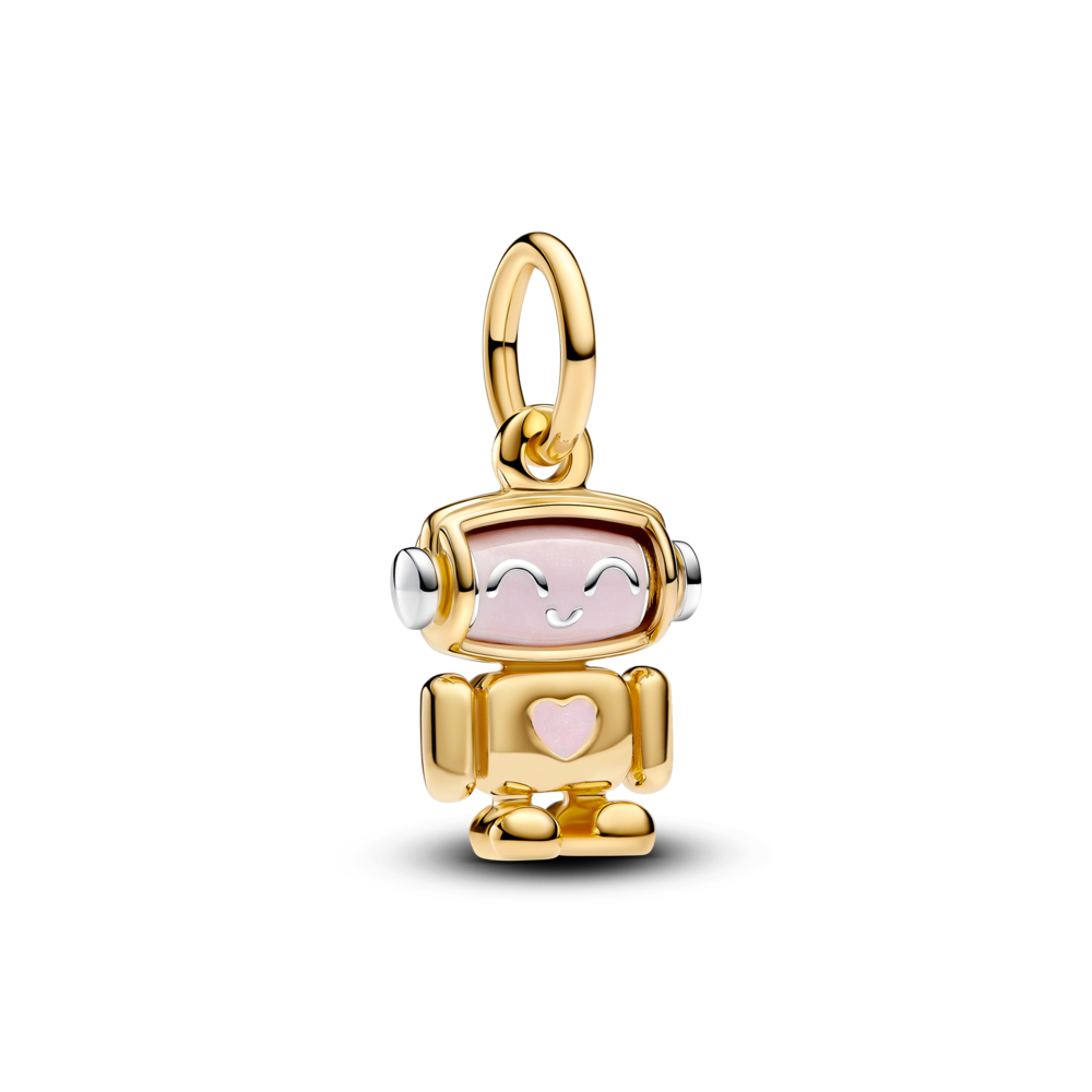 Charm Bạc Pandora Moments Robot Thay Đổi Cảm Xúc - Pandora