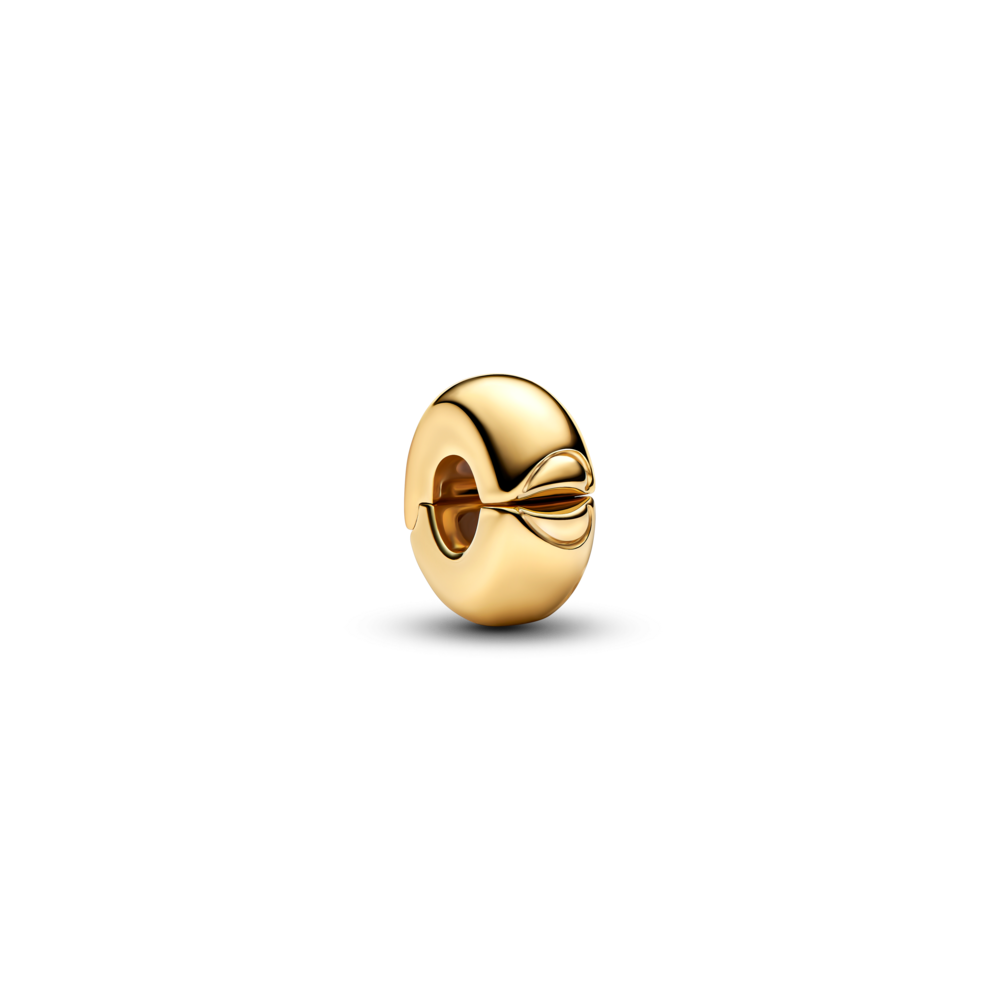 Charm Bấm Mạ Vàng 14K Tròn Nối Hai Nửa Trái Tim - Pandora