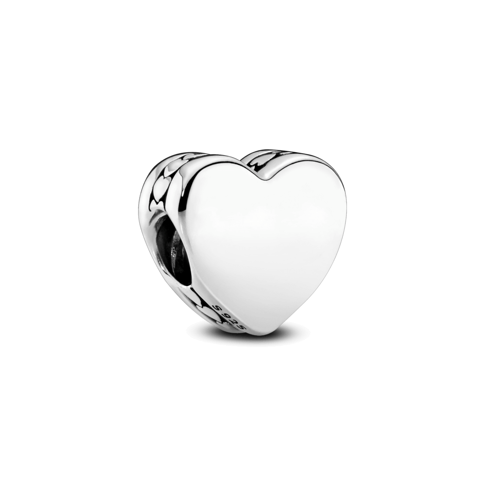 Charm Bạc Trái Tim Khắc Dấu Ấn Cá Nhân - Pandora