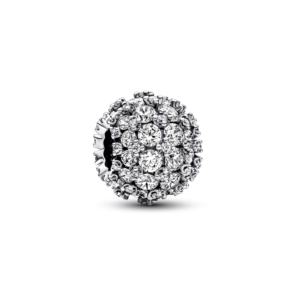 Charm Bạc Pandora Moments Hình Cầu Đính Đá - Pandora