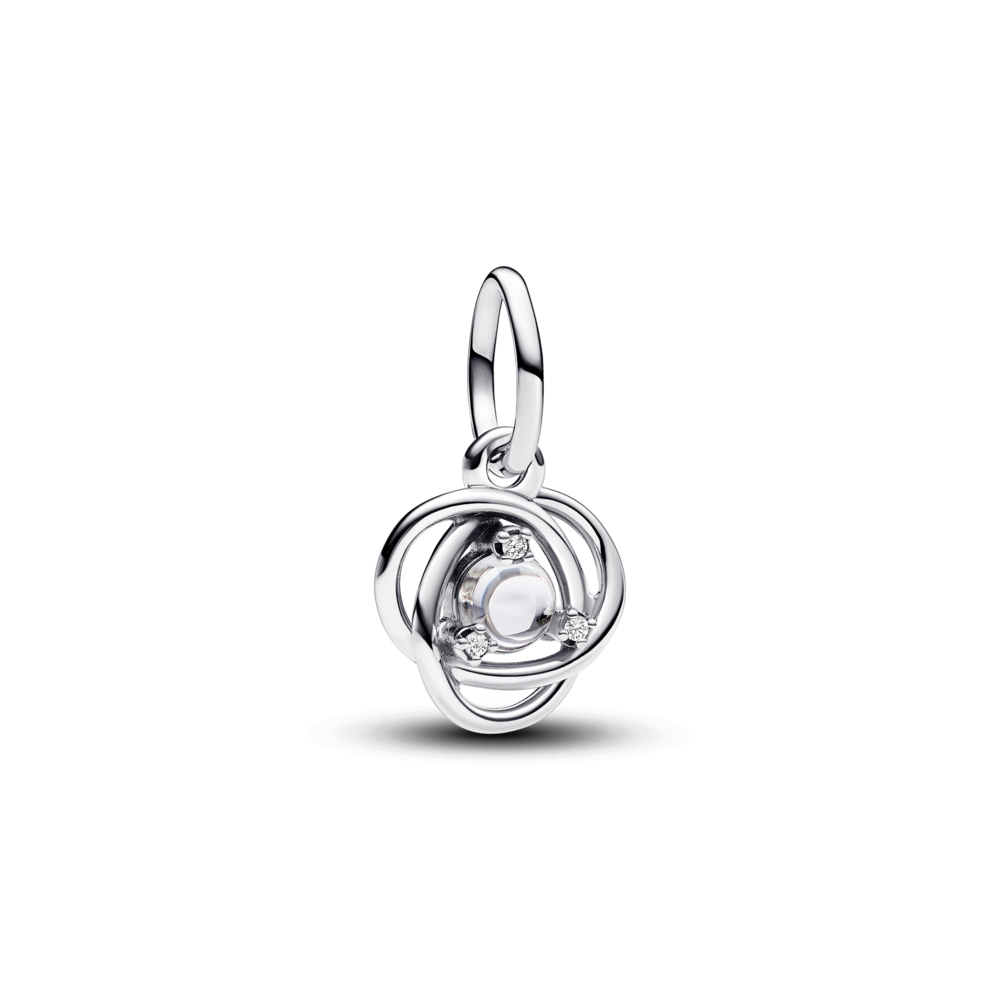 Charm Treo Đính Đá Tháng 4 - Pandora