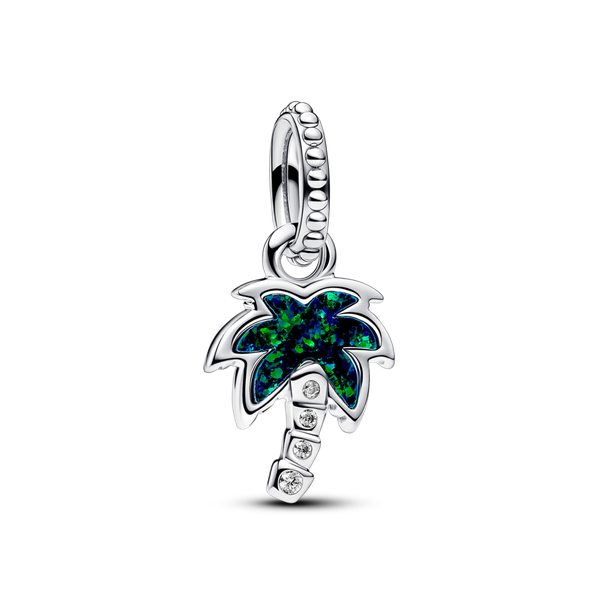 Charm Treo Pandora Moments Cây Cọ Đính Đá Opal Xanh Lá – Pandora Việt Nam
