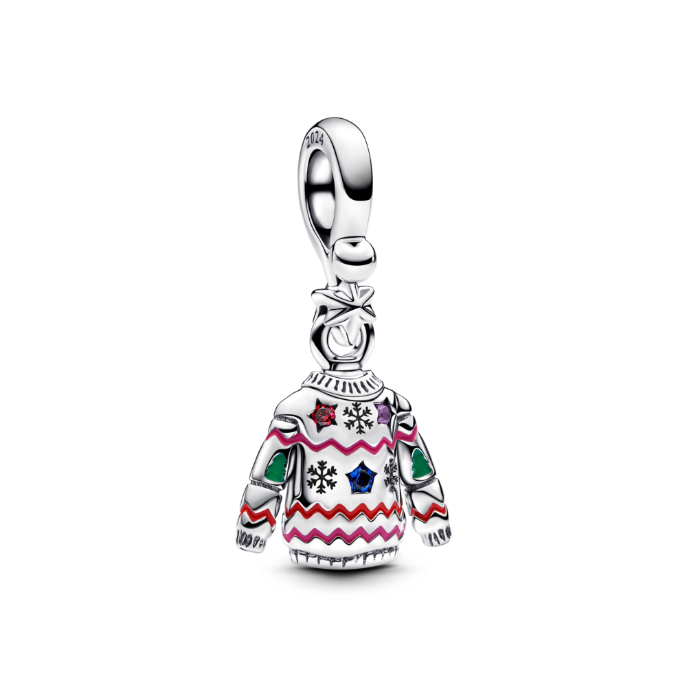 Charm Bạc Pandora Moments Áo Len Giáng Sinh - Pandora