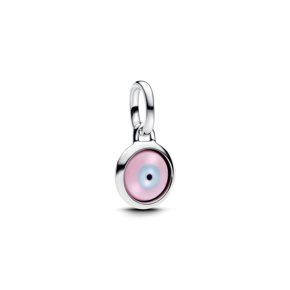 Charm Murano Mắt Hộ Mệnh Hồng - Pandora