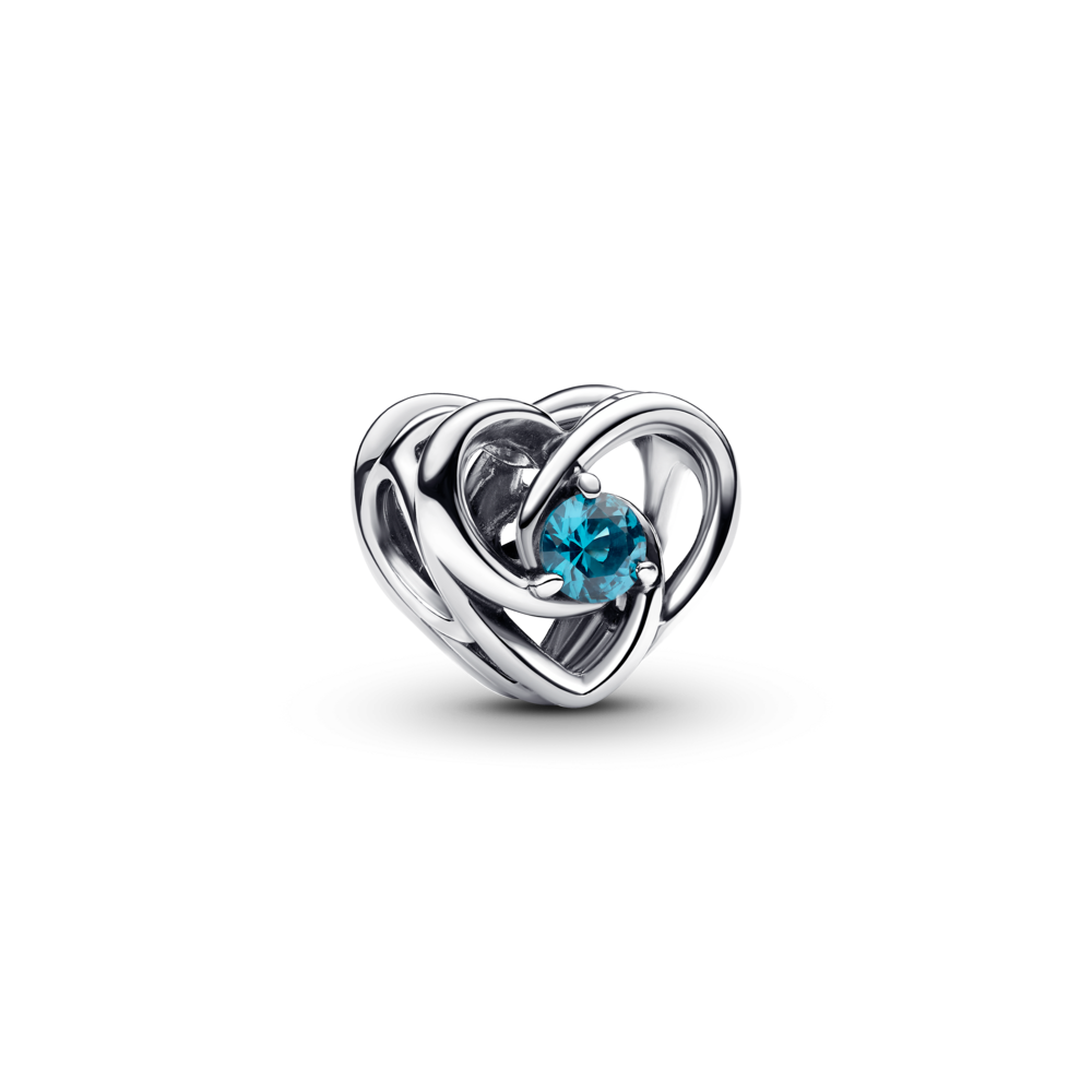 Charm Bạc Pandora UNICEF Trái Tim Xanh - Pandora