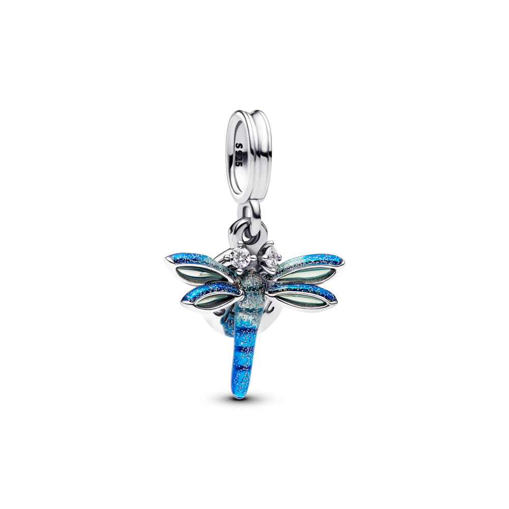 Charm pandora bạc chuồn chuồn - vũ điệu trời xanh - Pandora