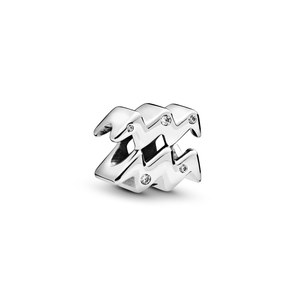 Charm Bạc Cung Hoàng Đạo Bảo Bình - Pandora