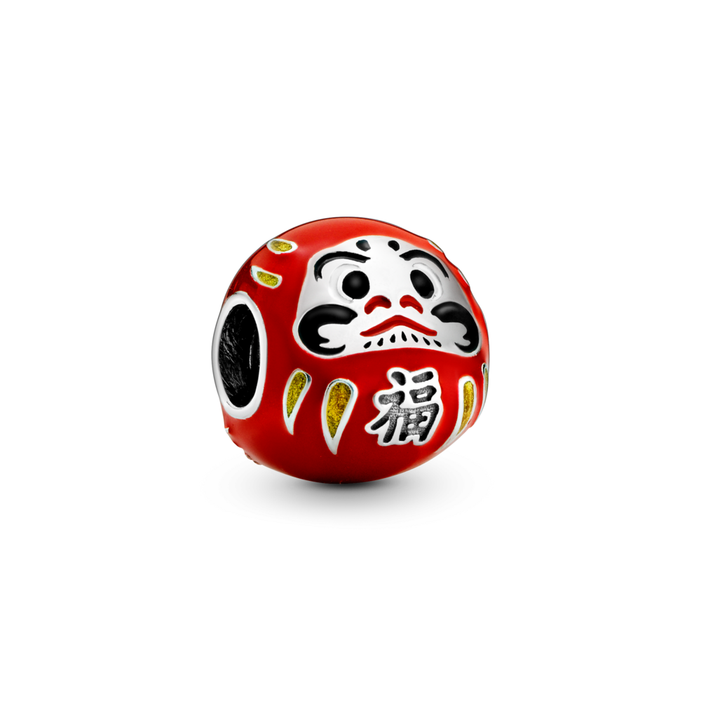 Charm Bạc Pandora Ước Nguyện Daruma - Pandora