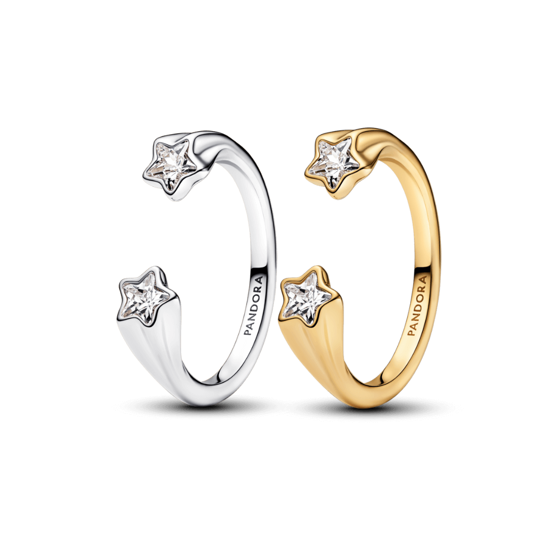 Nhẫn Đôi Biểu Tượng Sao Băng - Pandora