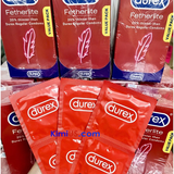  Bao cao su DUREX Fetherlite đỏ 30c - Úc 