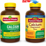  Viên uống Nature Made Calcium Magnesium Zinc 300 viên của Mỹ - GG 