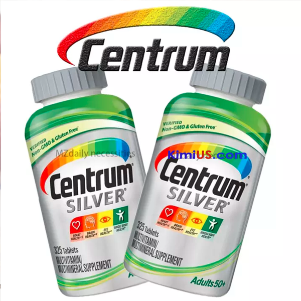  Centrum Silver Adults 50+ 325 viên - TPCN bổ sung Vitamin khoáng chất cho nam/nữ trên 50 tuổi của Mỹ 