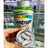  Centrum Silver Adults 50+ 325 viên - TPCN bổ sung Vitamin khoáng chất cho nam/nữ trên 50 tuổi của Mỹ 